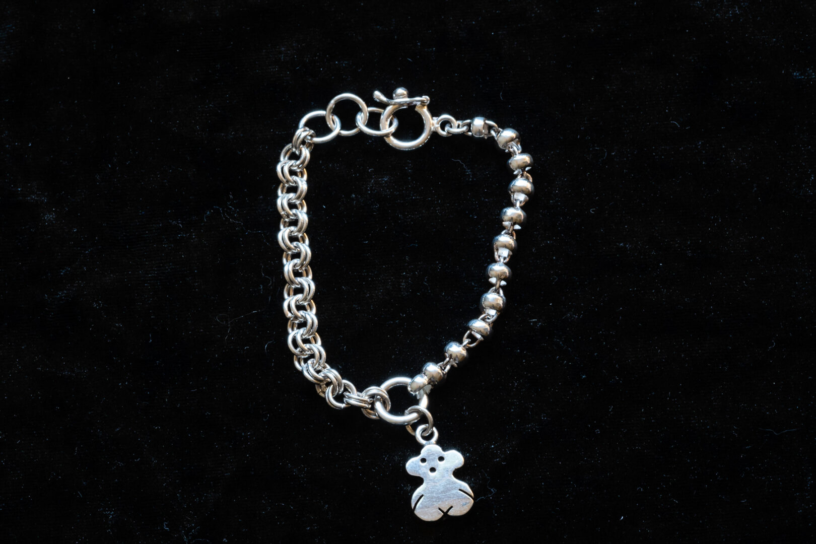 Stylish Charm Fashion Bracelet With Teddy Bear