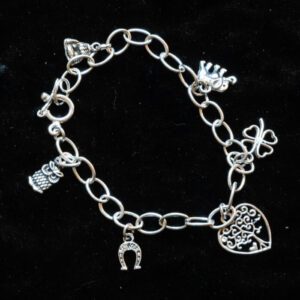 Lucky Charm Sterling Silver Bracelet