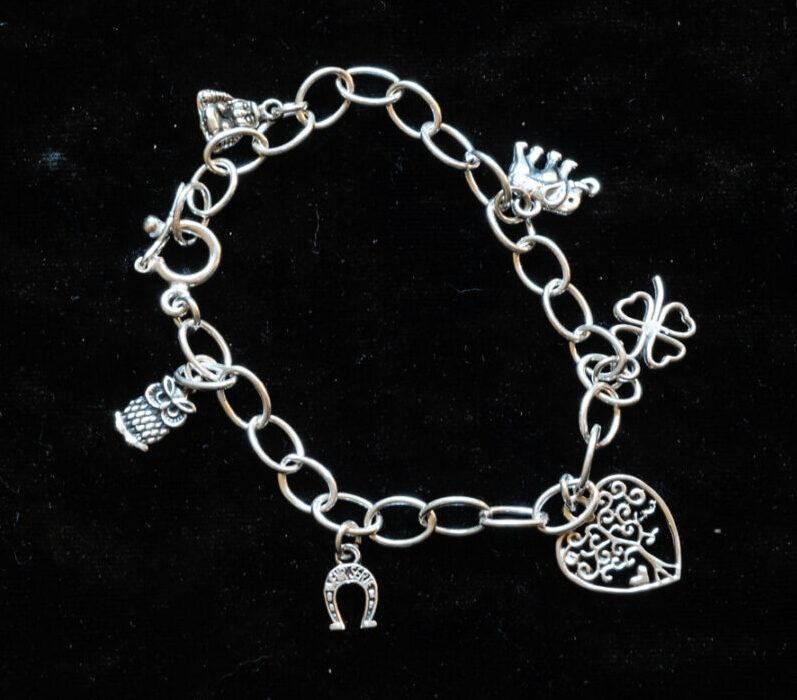 Lucky Charm Sterling Silver Bracelet